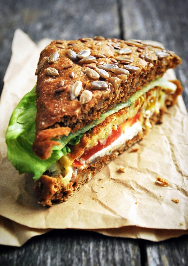 Räuchertofu-Sandwich von Brotist